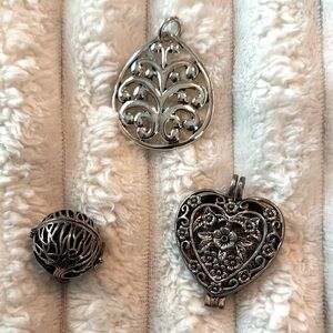 Necklace Pendants Medium/Large Set of Three